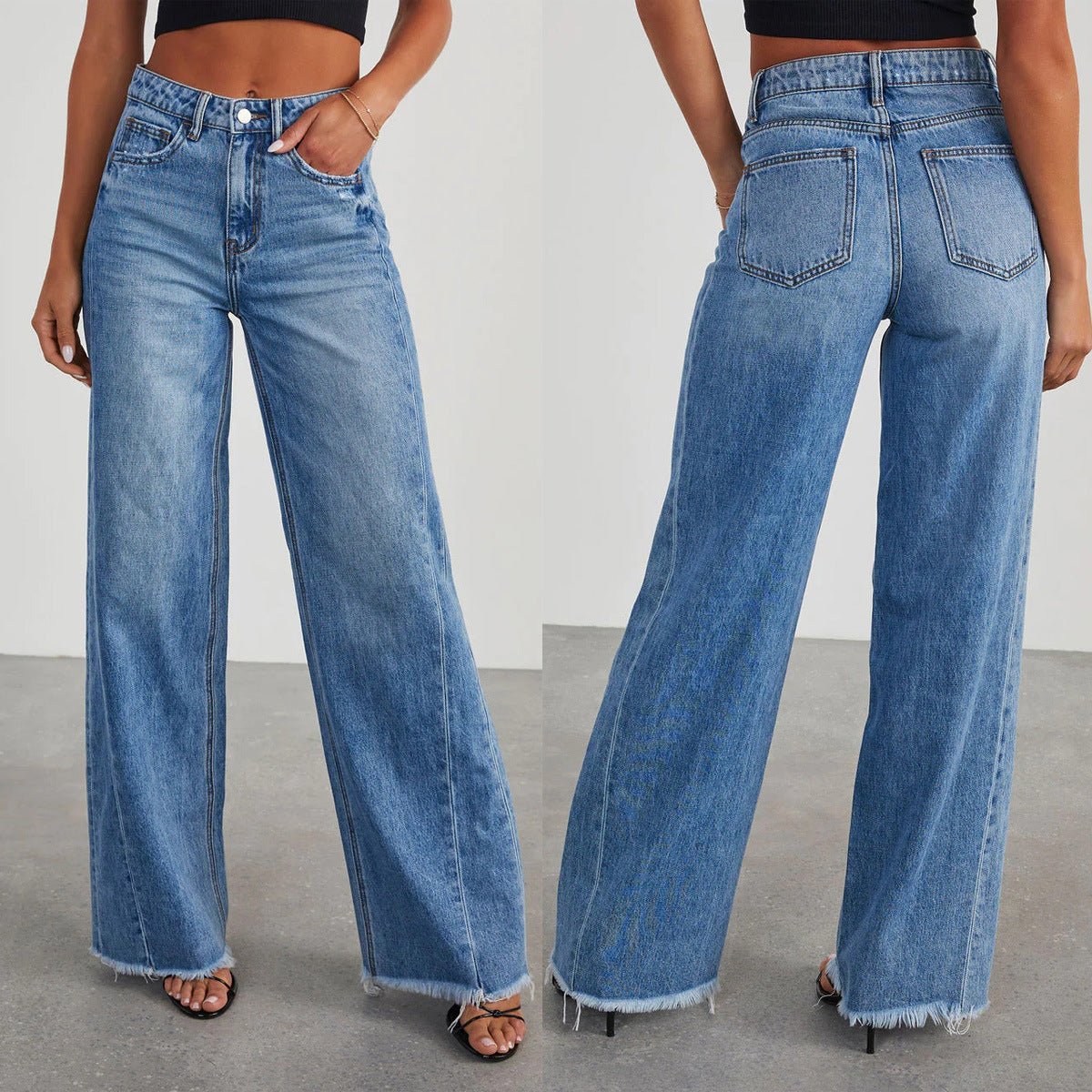 trending-2026-high-waisted-wide-leg-side-stitching-raw-hem-denim-pant