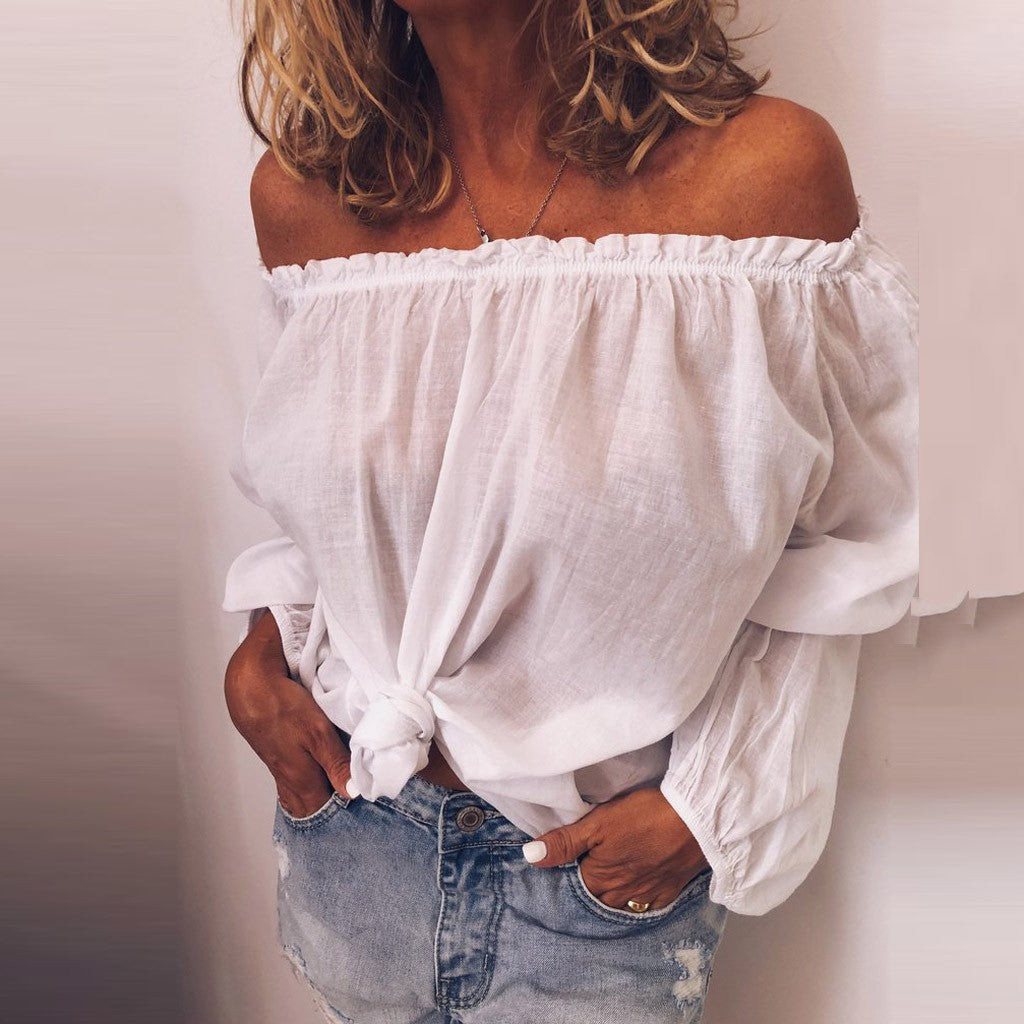 trending-2026-off-shoulder-crinkle-linen-blend-top-elastic-shirt