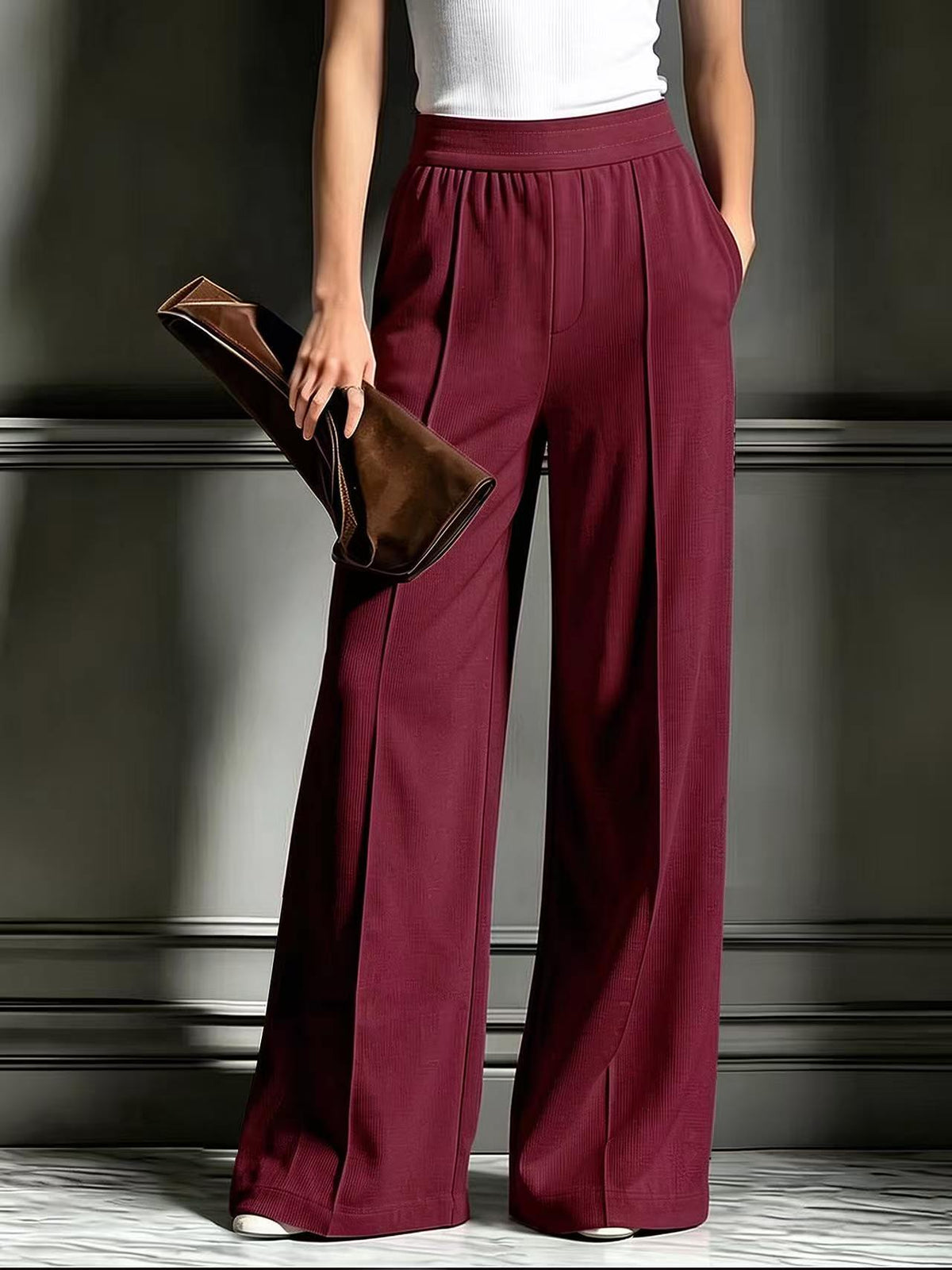 trending-2026-sleek-ribbed-casual-wide-leg-pants-with-pockets