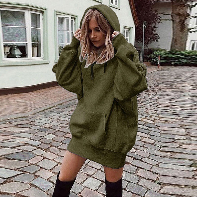 trending-2026-extra-long-fleece-tunic-hoodie-dress-pullover