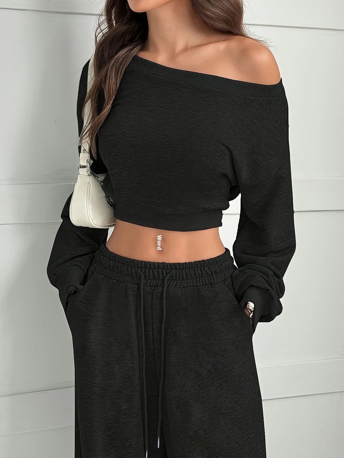 trending-2026-one-shoulder-crop-sweatshirt-wide-leg-pants-set