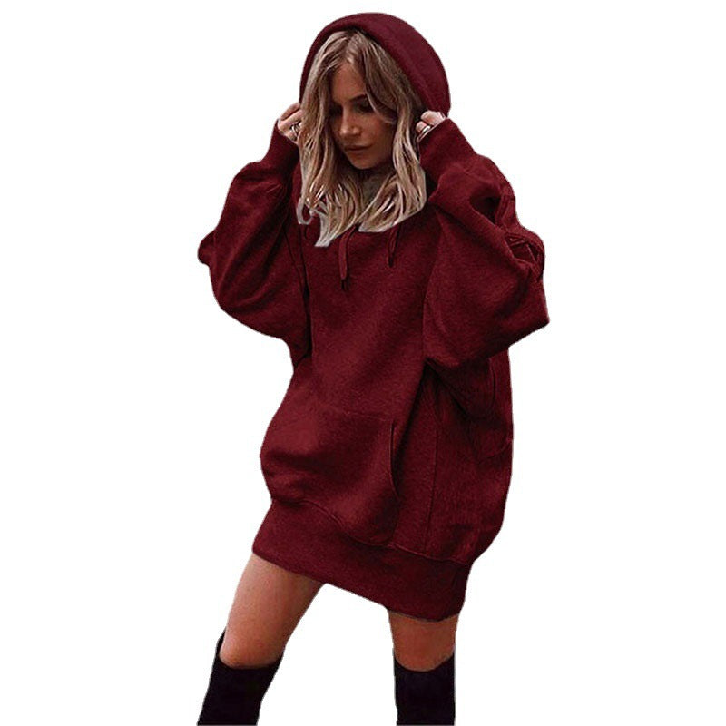 trending-2026-extra-long-fleece-tunic-hoodie-dress-pullover