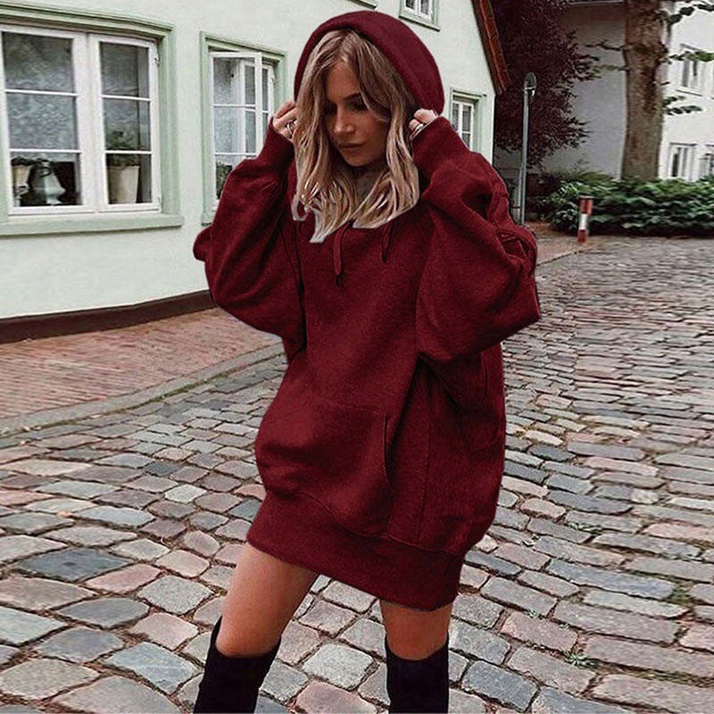 trending-2026-extra-long-fleece-tunic-hoodie-dress-pullover