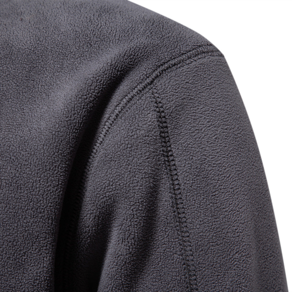 trending-2026-mens-half-zip-fleece-pullover-stand-collar