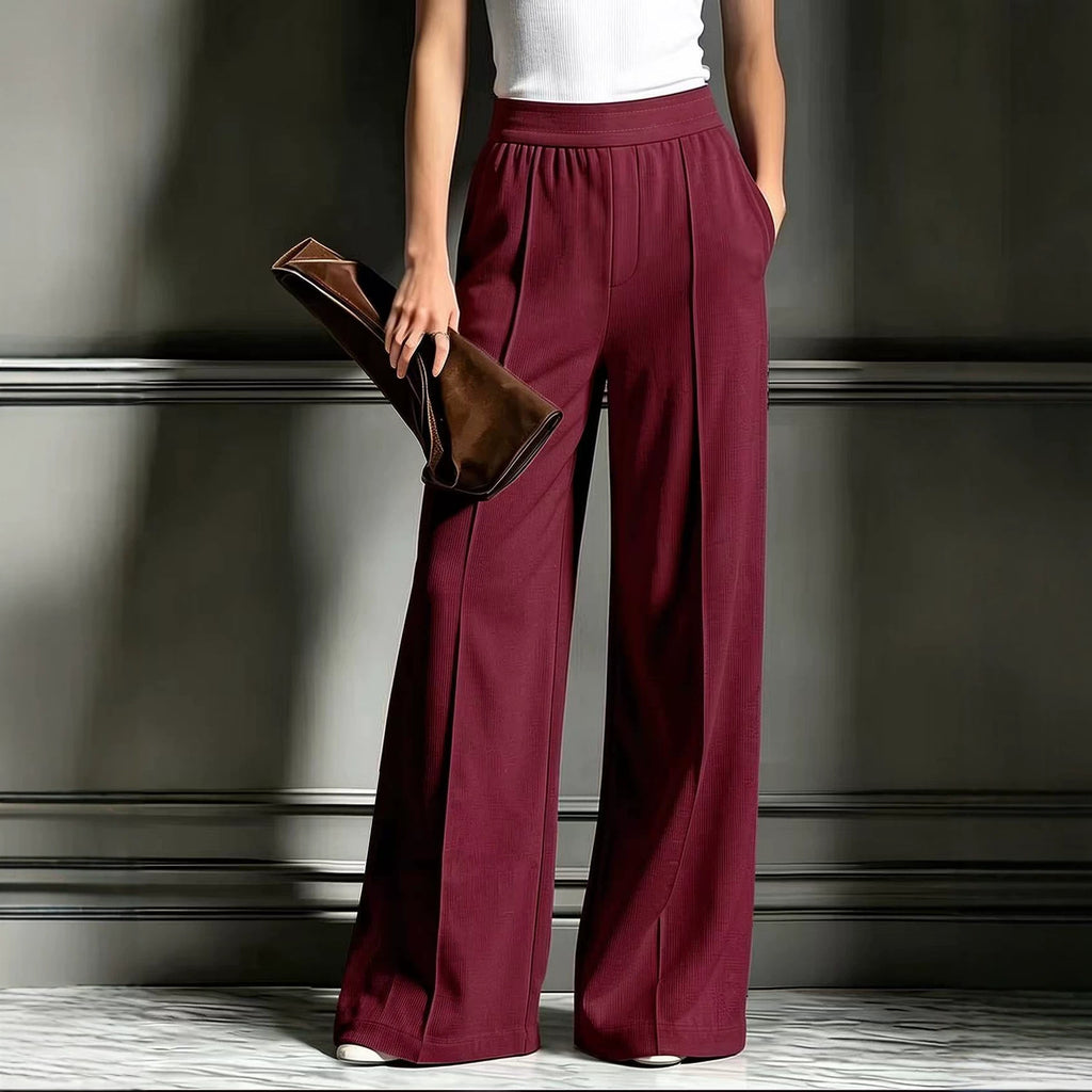 trending-2026-sleek-ribbed-casual-wide-leg-pants-with-pockets