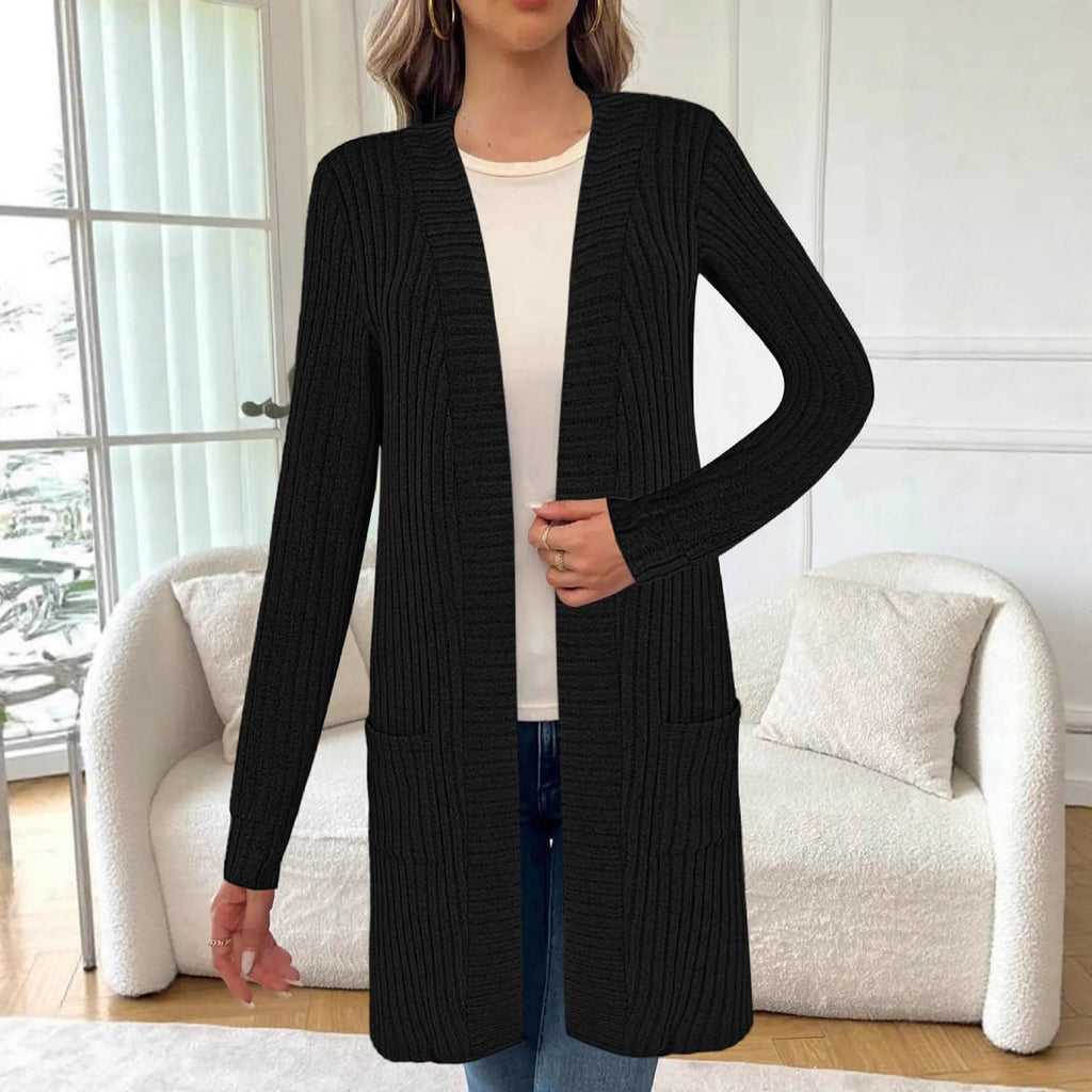 trending-2026-womens-open-front-long-ribbed-knit-cardigan-sweater