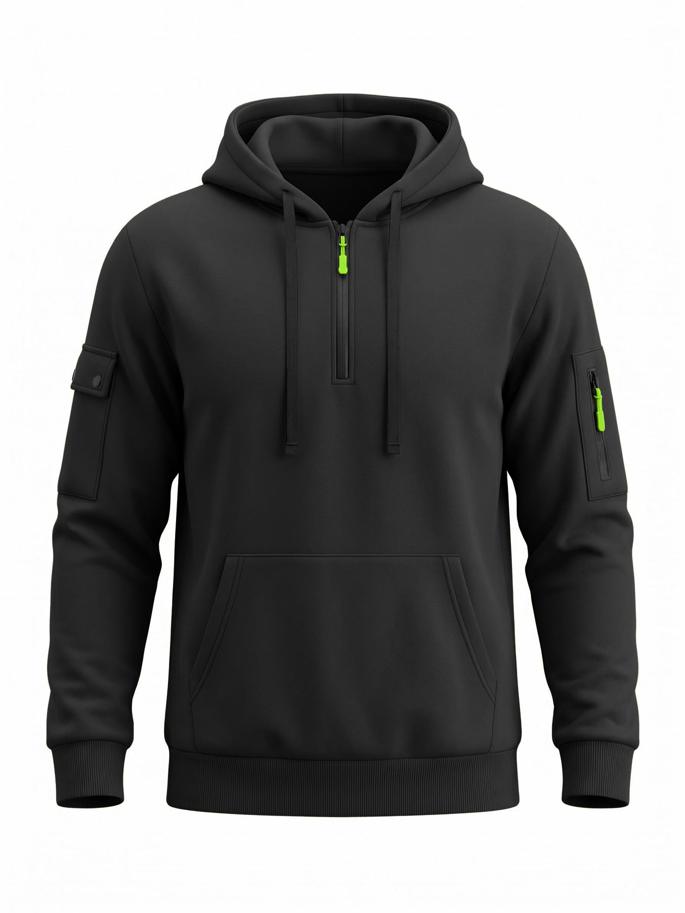 essential-2026-tactical-quarter-zip-fleece-hoodie-utility-pocket