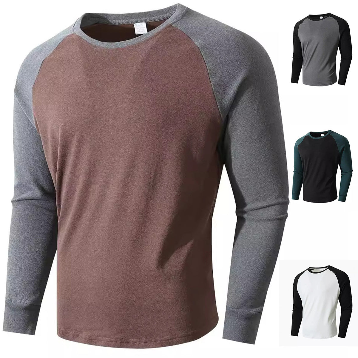 trending-2026-color-block-raglan-long-sleeve-pullover
