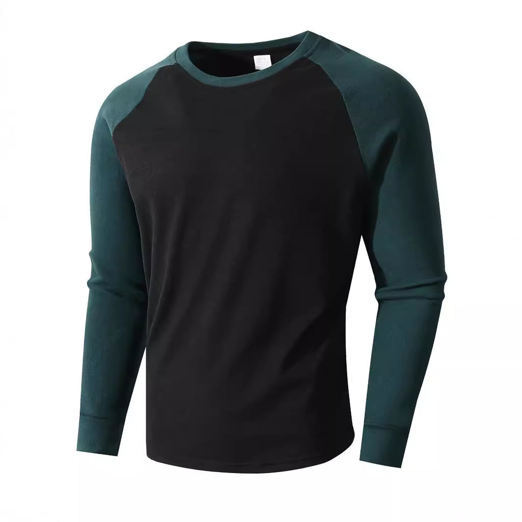 trending-2026-color-block-raglan-long-sleeve-pullover