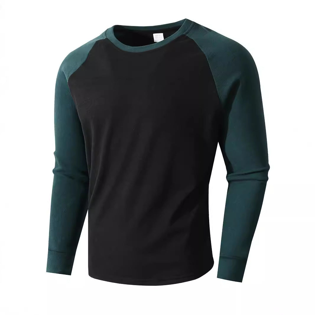 trending-2026-color-block-raglan-long-sleeve-pullover