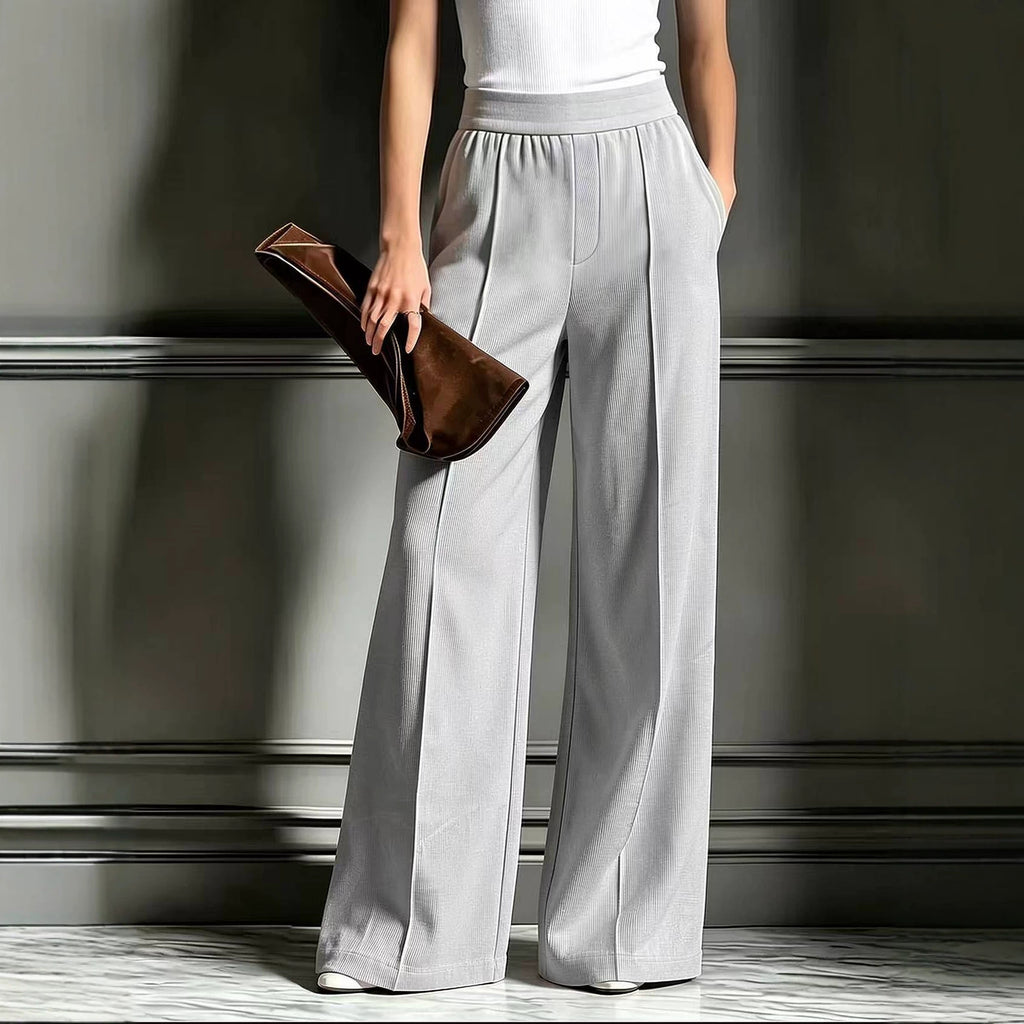 trending-2026-sleek-ribbed-casual-wide-leg-pants-with-pockets