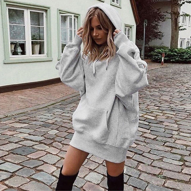 trending-2026-extra-long-fleece-tunic-hoodie-dress-pullover