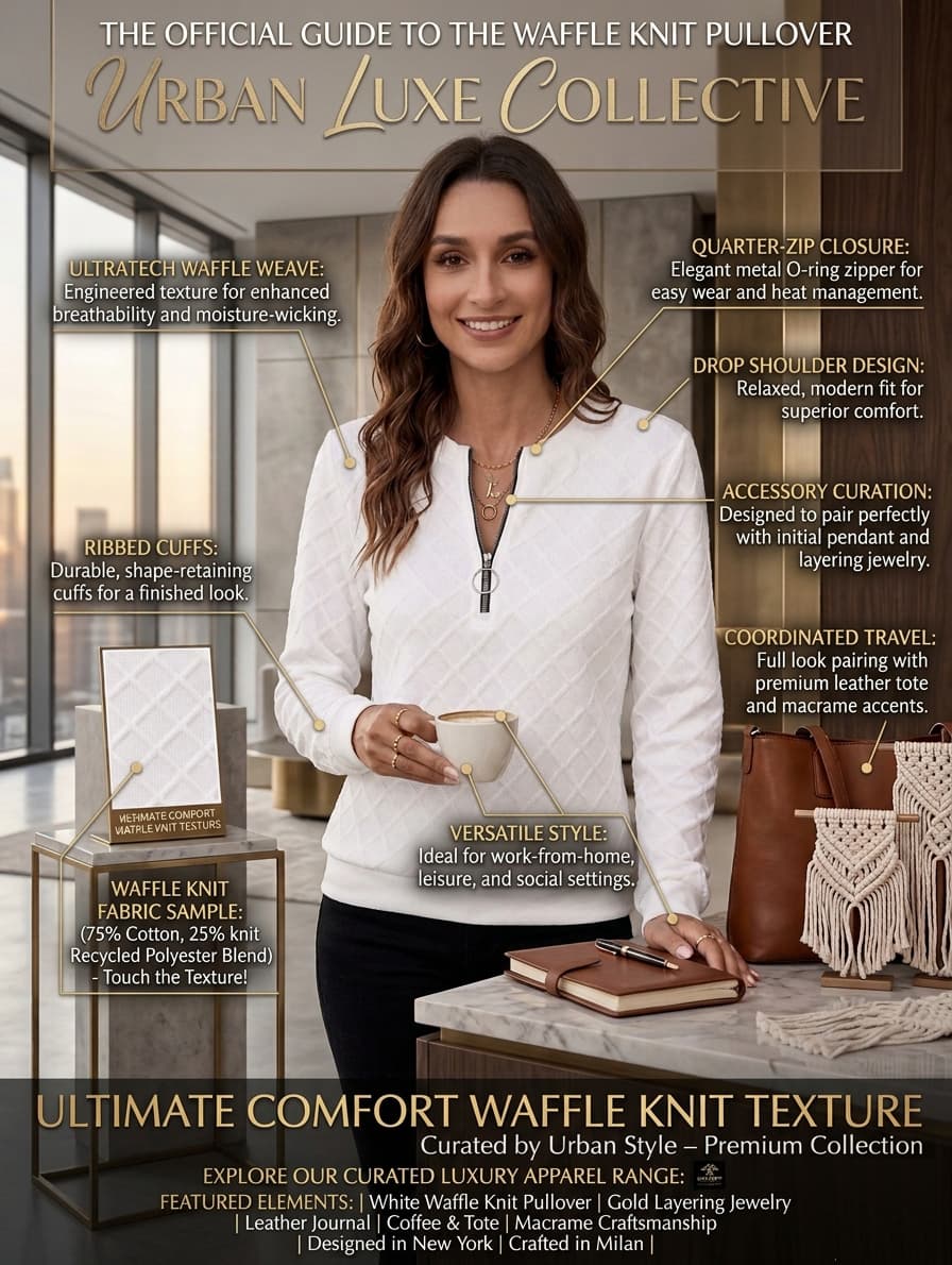 trending-2026-diamond-textured-quarter-zip-pullover-loungewear-top