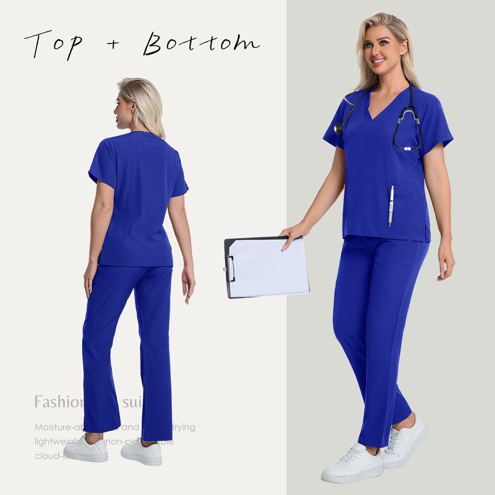 trending-2026-female-operating-room-scrub-uniform-short-sleeve-set