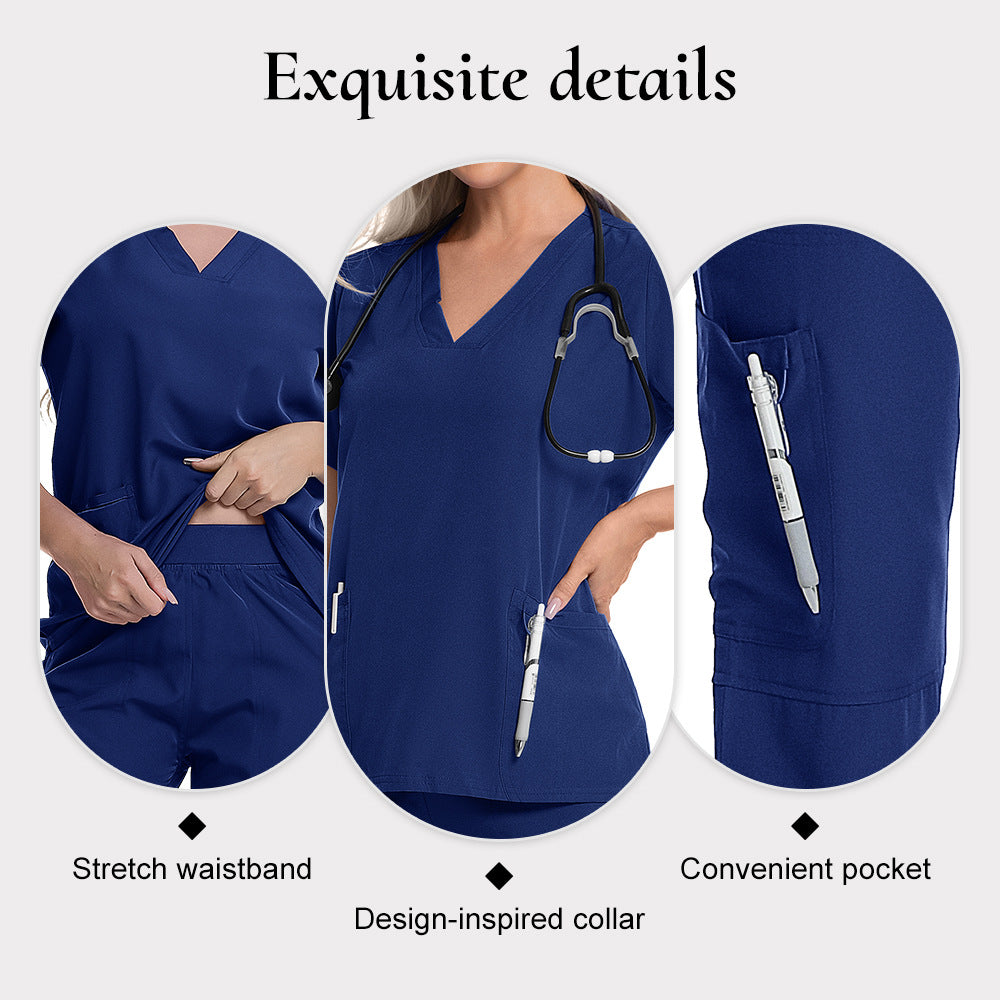 trending-2026-female-operating-room-scrub-uniform-short-sleeve-set