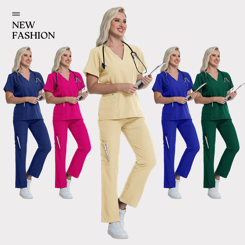 trending-2026-female-operating-room-scrub-uniform-short-sleeve-set