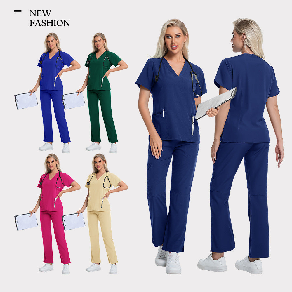 trending-2026-female-operating-room-scrub-uniform-short-sleeve-set