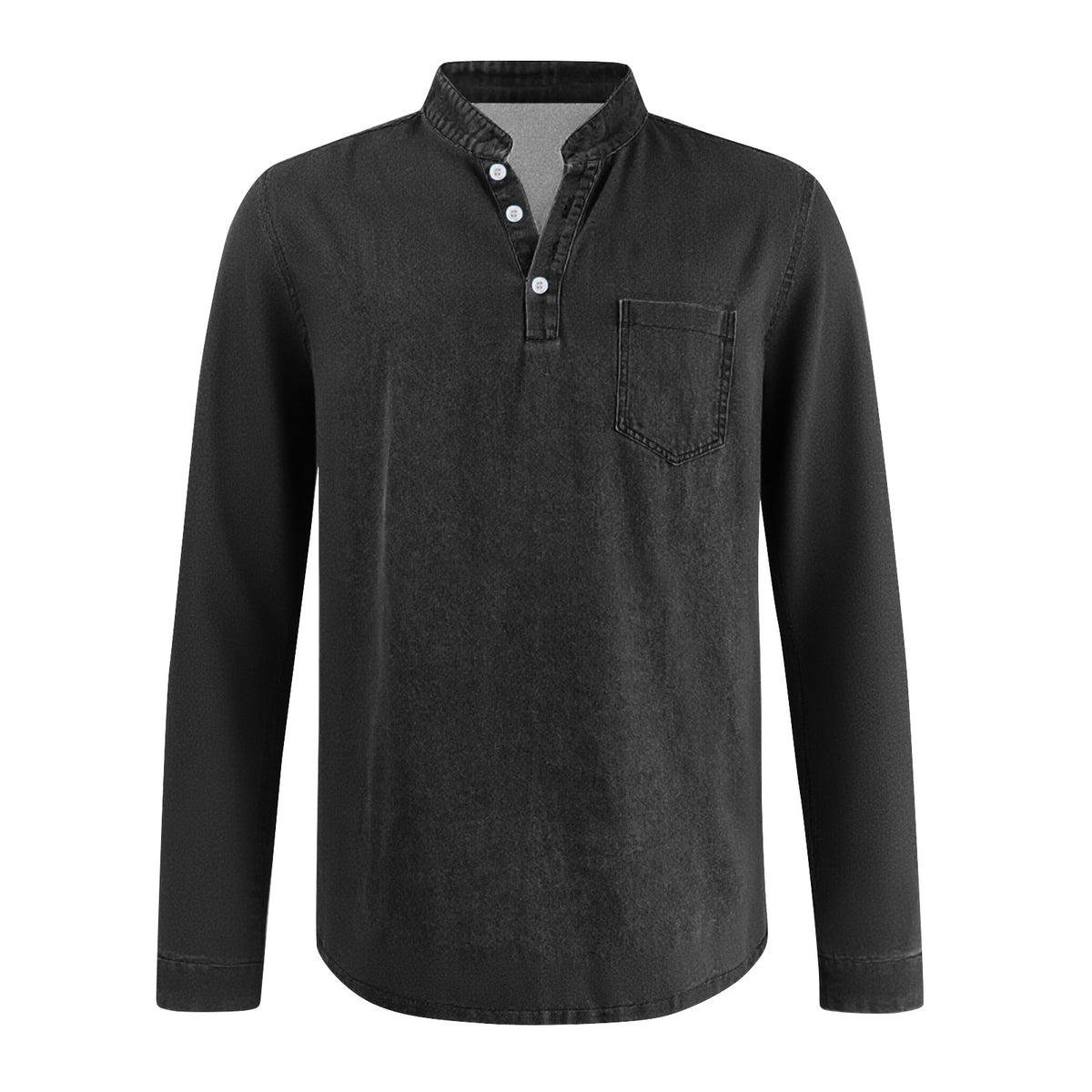 trending-2026-mens-front-button-denim-henley-shirt
