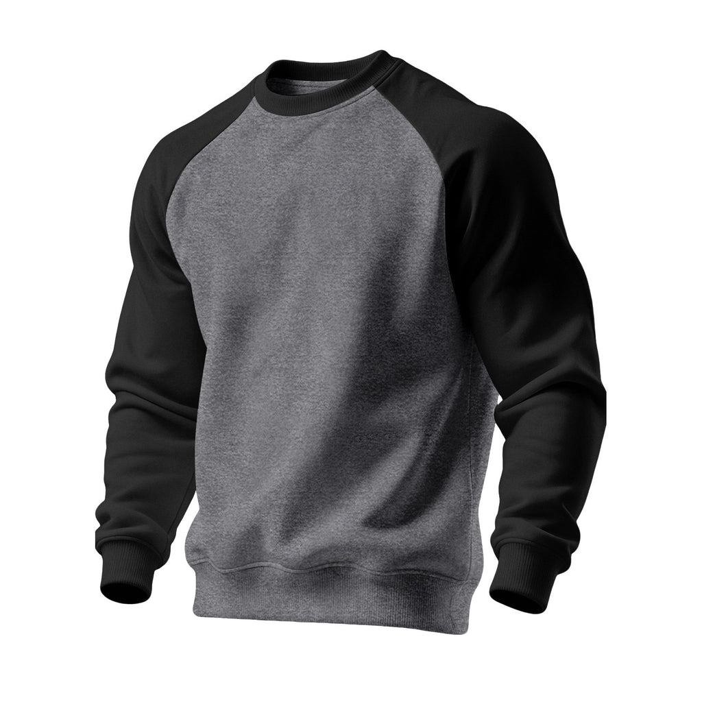 trending-2026-mens-fleece-lined-crewneck-raglan-sweater
