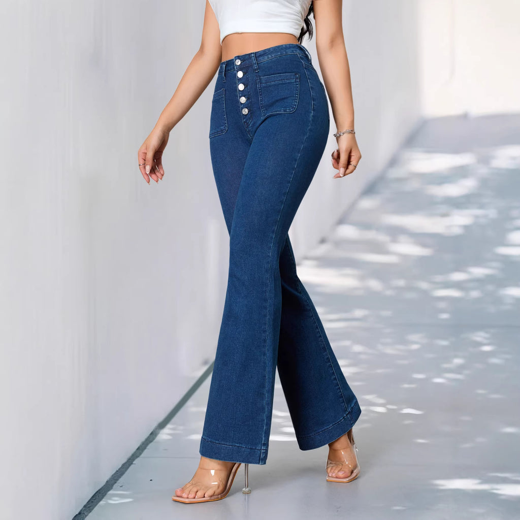 trending-2026-mid-rise-stretchy-slimming-flare-jeans-sky-blue