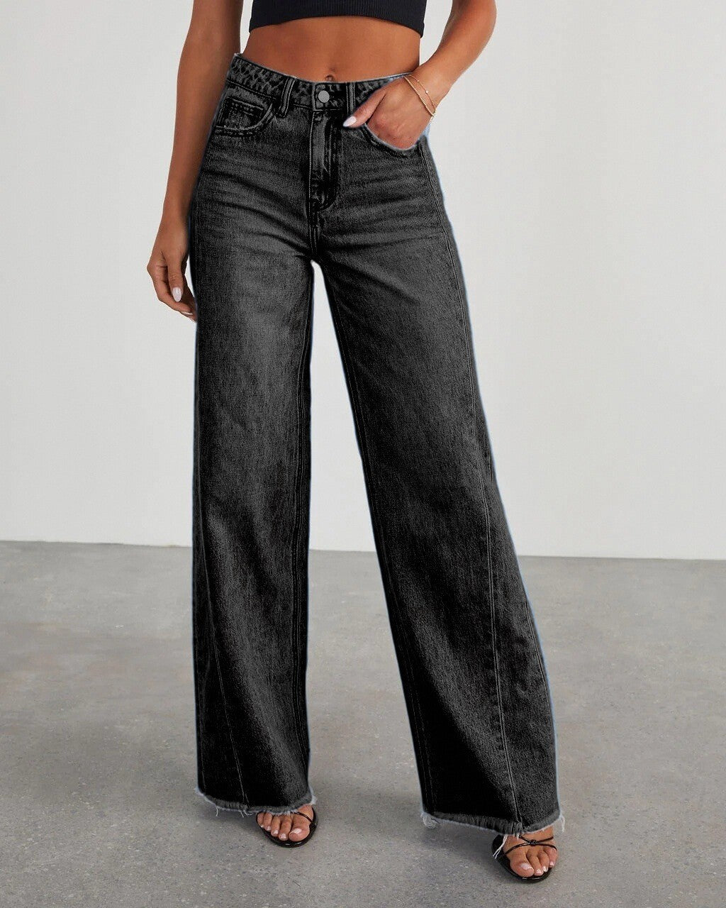 trending-2026-high-waisted-wide-leg-side-stitching-raw-hem-denim-pant
