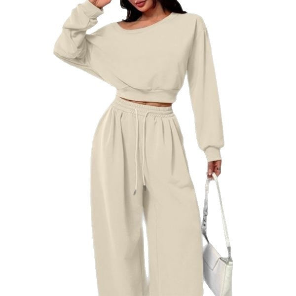trending-2026-one-shoulder-crop-sweatshirt-wide-leg-pants-set